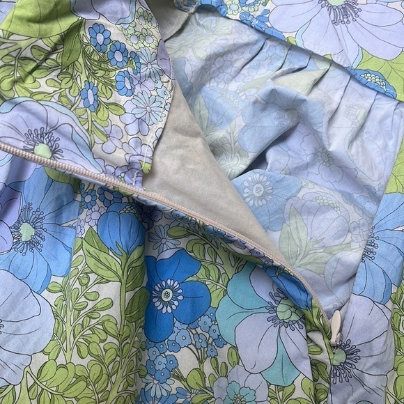 ⚡️Mango floral print high rise cotton shorts - size 2 - Picture 11 of 12